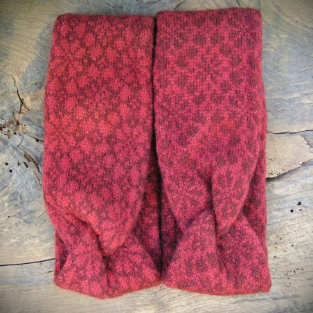 Bandeau laine mérinos teinture naturelle