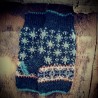 mitaines fair isle en laine shetland