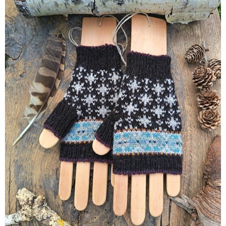Mitaines fair isle